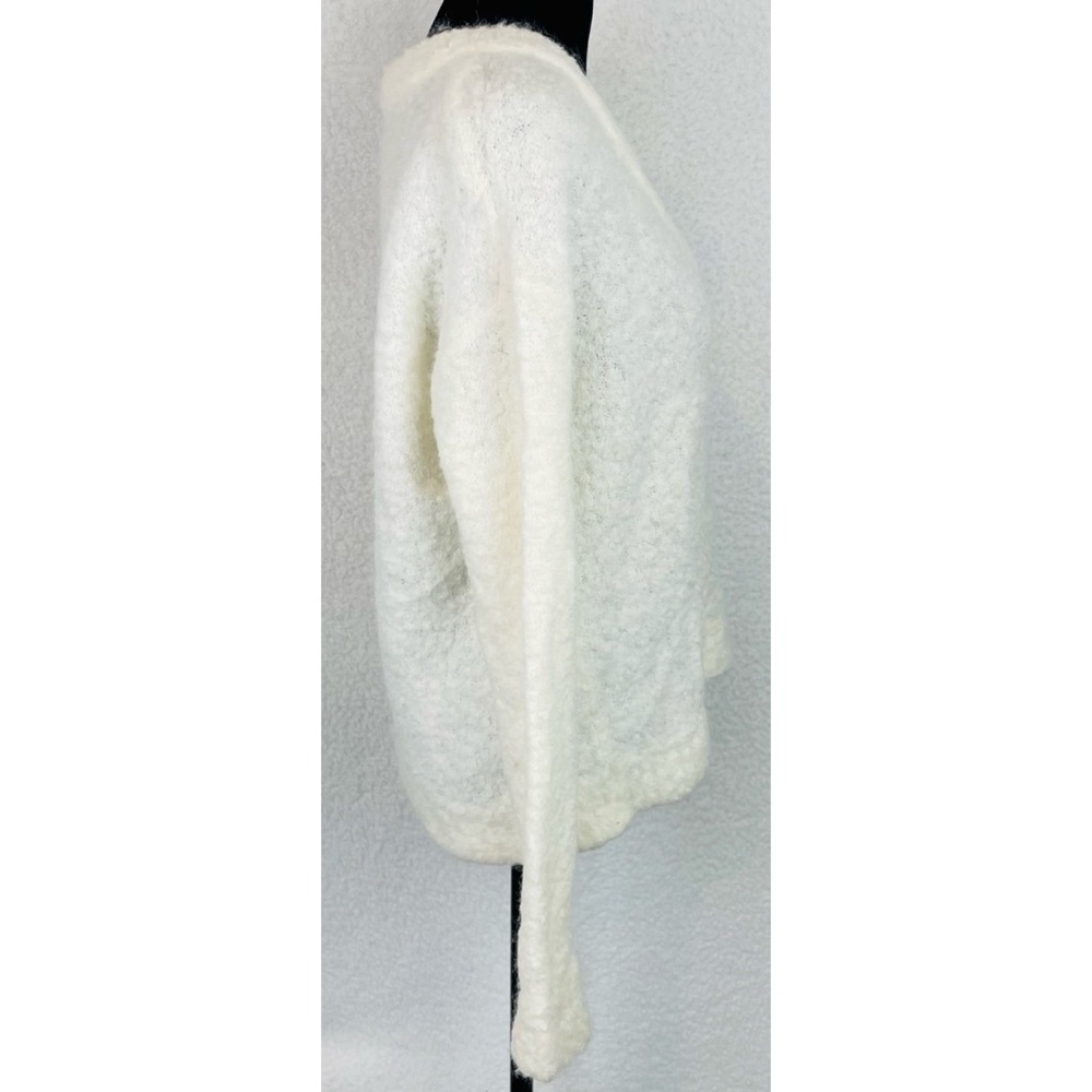 WILFRED • Aritzia Off-White/Cream Marseille Alpaca V-Neck Pullover Sweater, S - Picture 11 of 16